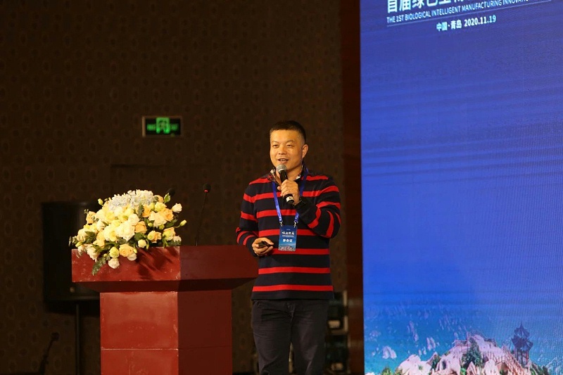 上海交通大學(xué)白林泉教授作《功能組學(xué)研究助推放線(xiàn)菌藥物高產(chǎn)》的主題報(bào)告。