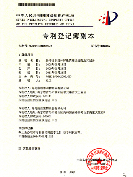 腸溶性非甾體解熱鎮痛抗炎藥及其制備 腸溶性非甾體解熱鎮痛抗炎藥及其制備
