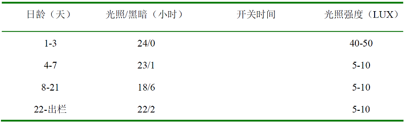 青島康地恩白羽肉雞育成期管理 青島康地恩白羽肉雞育成期管理